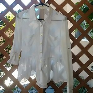 🐒Gorgeous Boho sheer top🐨